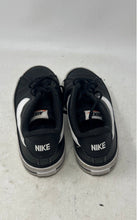 Load image into Gallery viewer, Nike Kids Court Legacy DA5380-002 Black White Lace-Up Sneaker Shoes Size 7Y
