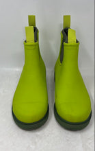 Load image into Gallery viewer, Merry People Mens Bobbi Lime Green Rubber Round Toe Pull-On Rain Boots Size 38
