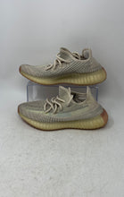 Load image into Gallery viewer, Adidas Mens Yeezy Boost 350 V2 FW3042 Beige Gray Lace-Up Running Shoes Size 5.5
