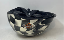 Load image into Gallery viewer, Harley-Davidson Unisex Adults Black White Check Motorcycle Helmet Size XS
