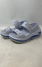 Load image into Gallery viewer, Crocs Unisex Classic Mega Crush Light Blue Open Toe Sports Sandals Size M9 W11

