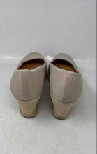 Load image into Gallery viewer, J.Crew Womens Seville Ivory Round Toe Slip-On Wedge Espadrille Heels Size 11
