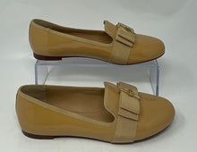 Load image into Gallery viewer, Authentic Tory Burch Womens Trudy Brown Patent Leather Ballet Flats Size 5M
