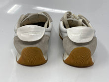 Load image into Gallery viewer, Authentic Tory Burch Womens Hank White Sneakers Shoes Size 7.5M Stained Damaged

