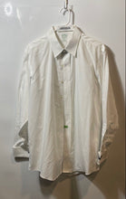 Load image into Gallery viewer, Brooks Brothers Mens White Cotton Non-Iron Collared Dress Shirt Size 16 1/2
