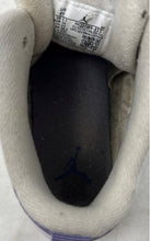Load image into Gallery viewer, Nike Boys Jordan Max Aura 7 HQ2089-115 White Purple Sneaker Shoes Size 4Y
