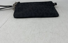 Load image into Gallery viewer, Michael Kors Womens Black Monogram Print Leather Zipper Fanny Pack Handbag

