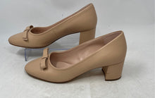 Load image into Gallery viewer, Kate Spade New York Womens Beige Leather Round Toe Block Pump Heels Size 9.5 B
