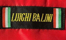 Load image into Gallery viewer, Luighi Balini Mens Red Striped Single-Breasted Five-Button Suit Jacket Size 48R
