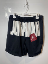 Load image into Gallery viewer, Jordan Mens Jumpman Air Mesh Black Logo Print Basketball Athletic Shorts Size XL
