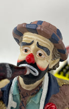 Load image into Gallery viewer, Coca-Cola Multicolor Emmett Kelly Limited Edition Musical Figurine With Box
