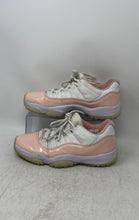 Load image into Gallery viewer, Nike Womens Jordan 11 Retro Low White Rose Sneakers Shoes Size 8 No Insoles
