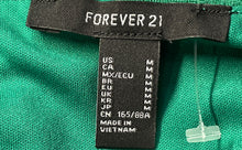 Load image into Gallery viewer, Forever 21 Womens Green Sleeveless Halter Neck Backless Sheath Dress Size Medium

