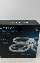 Load image into Gallery viewer, Activa Luminous 2.4GHz Remote Control LED Lights Quad Drone Not Tested
