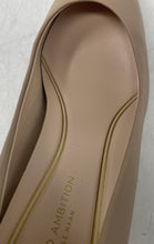 Load image into Gallery viewer, Cole Haan Womens Beige Leather Pointed Toe Slip-On High Pump Heels Size 6B
