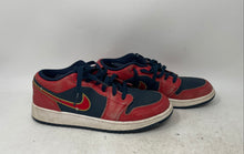 Load image into Gallery viewer, Nike Kids Air Jordan 1 Low FQ7380-400 Red Blue Sneaker Shoes Size 6.5Y
