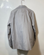 Load image into Gallery viewer, Michael Kors Mens Gray Airsoft Cotton Long Sleeve Non-Iron Dress Shirt Size L
