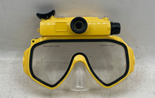Load image into Gallery viewer, Yellow Black Waterproof Underwater Camera Diving Mask With Box Not Tested
