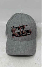 Load image into Gallery viewer, Harley-Davidson Mens Gray Thunderbolt Embroidered Logo Baseball Cap
