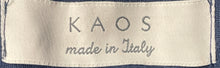 Load image into Gallery viewer, Kaos Womens Dark Blue Regular Fit Flat-Front Pull-On Ankle Pants Size 44
