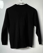Load image into Gallery viewer, Psycho Bunny Boys Black Crew-Neck Long Sleeve Pullover T-Shirt Size L 14-16
