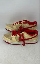 Load image into Gallery viewer, Nike Mens Dunk Low HJ9100-294 Tan Red Low Top Lace-Up Sneaker Shoes Size 9
