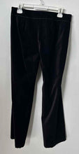 Load image into Gallery viewer, Ann Taylor Womens Black Flat Front Straight Leg Ankle Pants Size 8P
