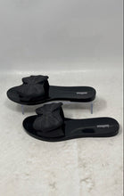 Load image into Gallery viewer, Melissa Womens Babe Black Bow Jelly Slip-On Open Toe Slide Sandals Size 7
