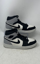 Load image into Gallery viewer, Nike Womens Air Jordan 1 Mid SE Gray Black White Basketball Shoes Size 10.5
