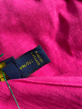 Load image into Gallery viewer, Polo Ralph Lauren Womens Pink Short Sleeve V-Neck Pullover T-Shirt Size L/G
