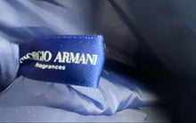 Load image into Gallery viewer, Giorgio Armani Fragrances Acqua For Life Unisex Blue Weekender Duffle Bag
