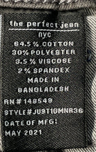 Load image into Gallery viewer, The Perfect Jean NYC Mens Gray Slim Fit Belt Loops Skinny Jeans Sz 33X36 W/Tags
