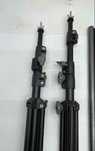 Load image into Gallery viewer, Linco Zenith Black Light Stands Tripods With Accessories In Carrying Bag
