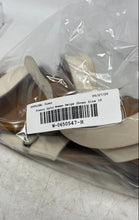 Load image into Gallery viewer, Franco Sarto Womens Ina Beige Leather Open Toe Flat Strappy Sandals Size 10M
