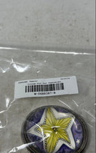 Load image into Gallery viewer, Vintage Yellow Star Design Collectible Glass Oval Shape Paperweight
