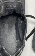 Load image into Gallery viewer, Authentic Prada Mens Black Lace-Up Low Top Sneaker Shoes Size 8 Damaged
