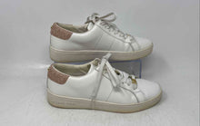 Load image into Gallery viewer, Michael Kors Womens Irving White Faux Leather Lace-Up Sneakers Shoes Size 7M
