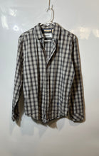 Load image into Gallery viewer, DKNY Jeans Mens Multicolor Plaid Print Long Sleeve Button-Up Shirt Size Small
