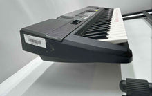Load image into Gallery viewer, Casio CTK-710 Black White 61 Key Piano Electronic Keyboard With Stand

