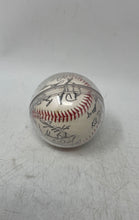 Load image into Gallery viewer, White Red Multiple Signed Collectible Sports Baseball Ball With Case
