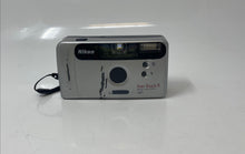 Load image into Gallery viewer, Nikon Fun Touch 5 Silver Black Lens 29MM Point &amp; Shoot Film Not Tested
