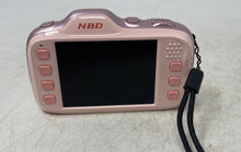 Load image into Gallery viewer, NBD K200 Pink 64 MP Ultra HD 4K 16x Zoom 3-Inch LCD Digital Camera Not Tested

