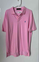 Load image into Gallery viewer, Polo Ralph Lauren Mens Pink Short Sleeve Collared Golf Polo Shirt Size Large
