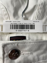 Load image into Gallery viewer, Lee Womens White Pockets Stretch Capri Jeans Size 20M With Tag

