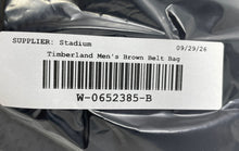 Load image into Gallery viewer, Timberland Mens Brown Inner Pockets Adjustable Strap Outdoor Zipper Belt Bag
