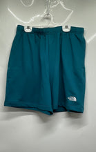Load image into Gallery viewer, The North Face Mens Blue Elastic Waist Activewear Athletic Shorts Size Small
