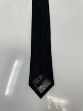 Load image into Gallery viewer, Angelino Cravatte Mens Black Diamond Silk Adjustable Formal Designer Tie
