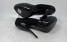Load image into Gallery viewer, Viktor &amp; Rolf Womens Black Leather Pointed Toe Slip-On Pump Heels Size EU 38.5
