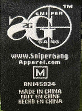 Load image into Gallery viewer, Sniper Gang Mens Multicolor Colorblock 1/4 Zip Windbreaker Jacket Size Medium
