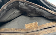 Load image into Gallery viewer, East West New York Womens Brown Leather Inner Pockets Shoulder Messenger Bag
